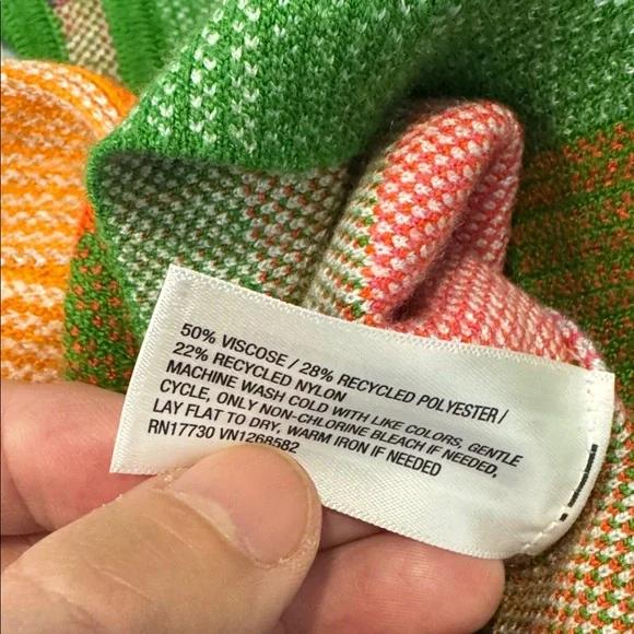 Kate Spade Target Hot Pink Plaid Knit Statement Shift Dress Size L NWT - Picture 5 of 9